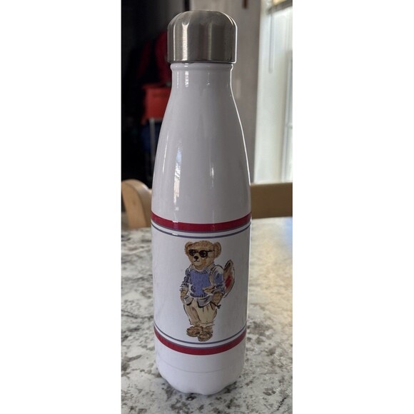 Polo by Ralph Lauren Other - Polo Ralph Lauren Bear Collection Water Bottle School Days Metal Limited Edition
